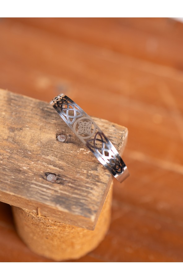 Medieval and Viking Open Rigid Silver...