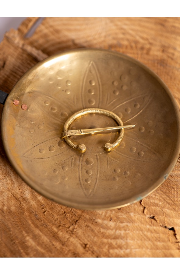 Fíbula penanular romana de latón,...