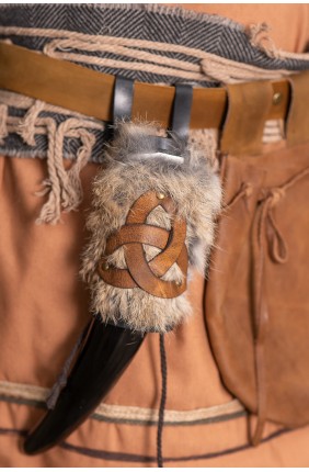 Natural Horn with Celtic...