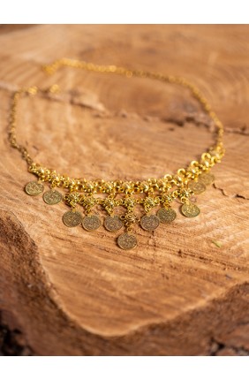 Roman Gold Coin Choker